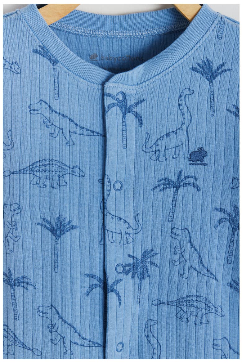Premium Cotton Roar Footie Pajama for Infant, Alternate, color, FULL PRINT