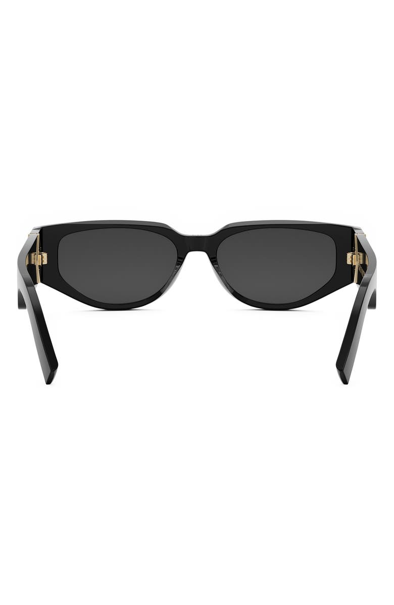 DIOR CD Diamond S7I 55mm Geometric Sunglasses, Alternate, color,