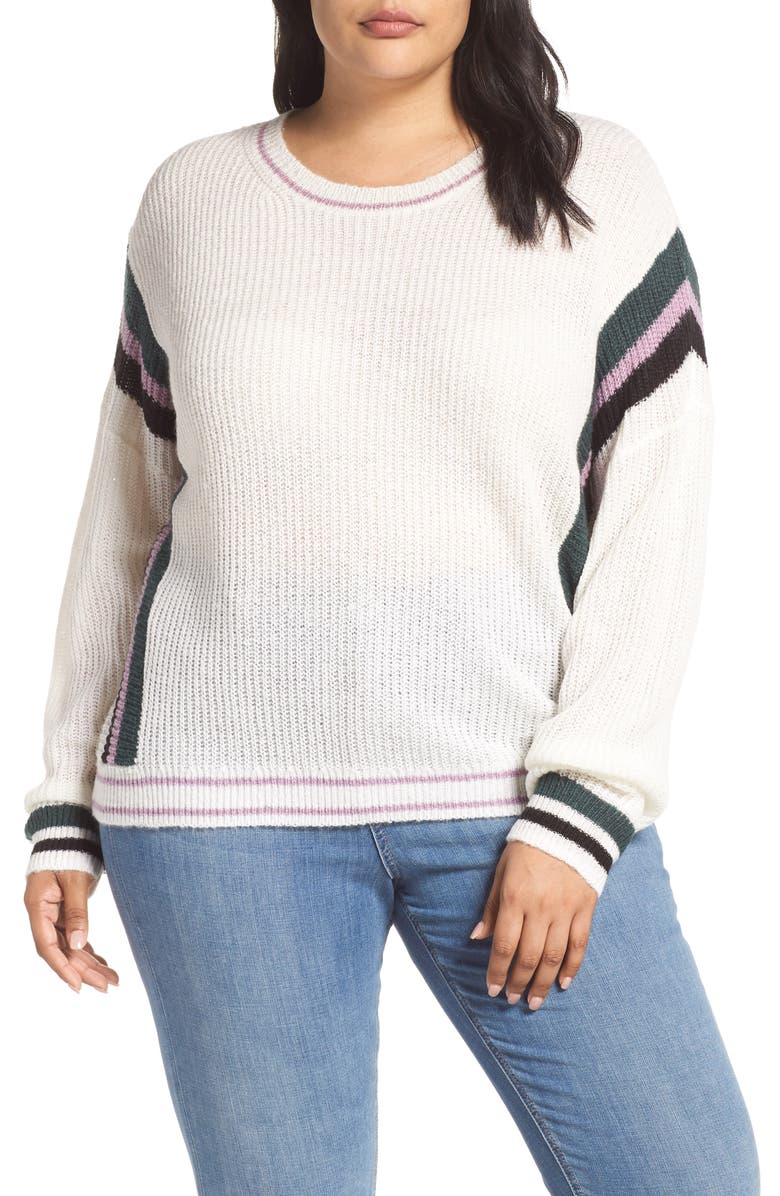 BP. Mix Stripe Sweater, Main, color, 
