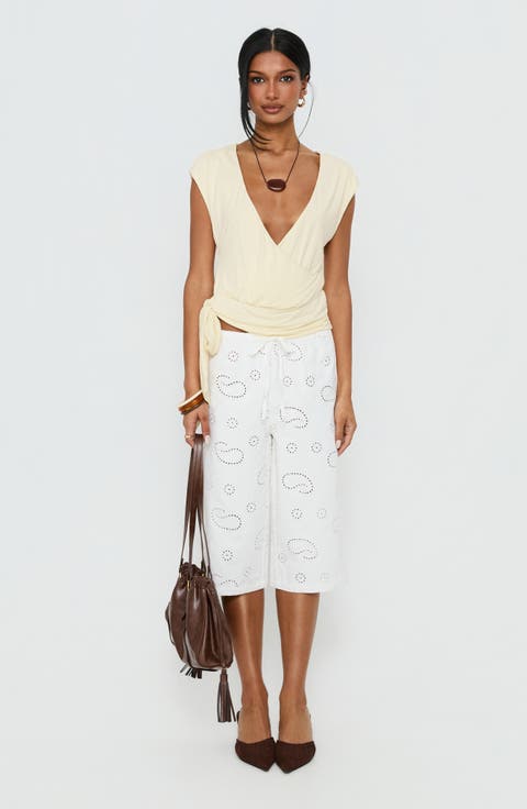 Clock Ticking Cinched Top