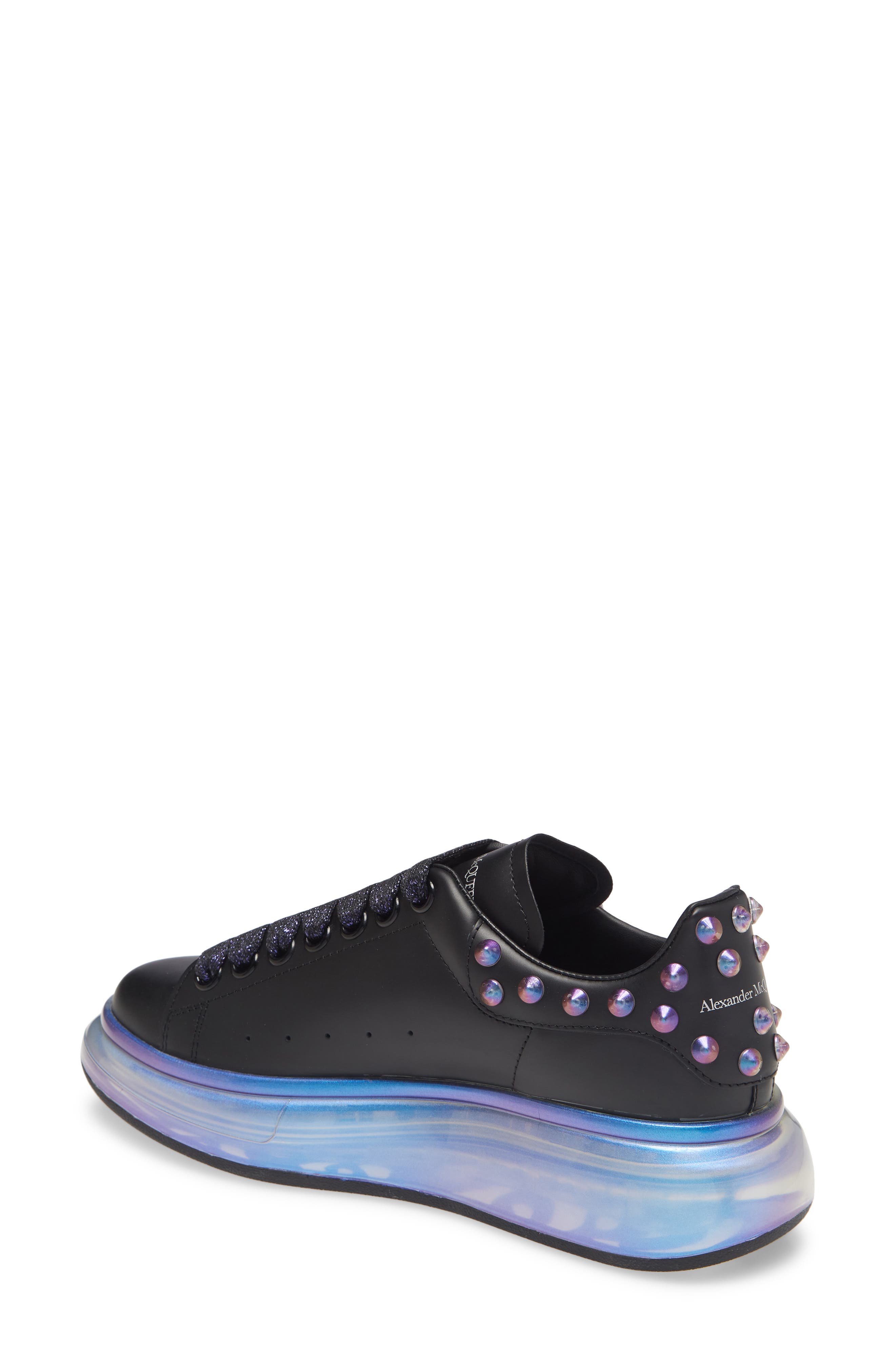 McQueen Alexander McQueen Iridescent Oversize Bubble Sole Platform Sneaker, Alternate, color, 