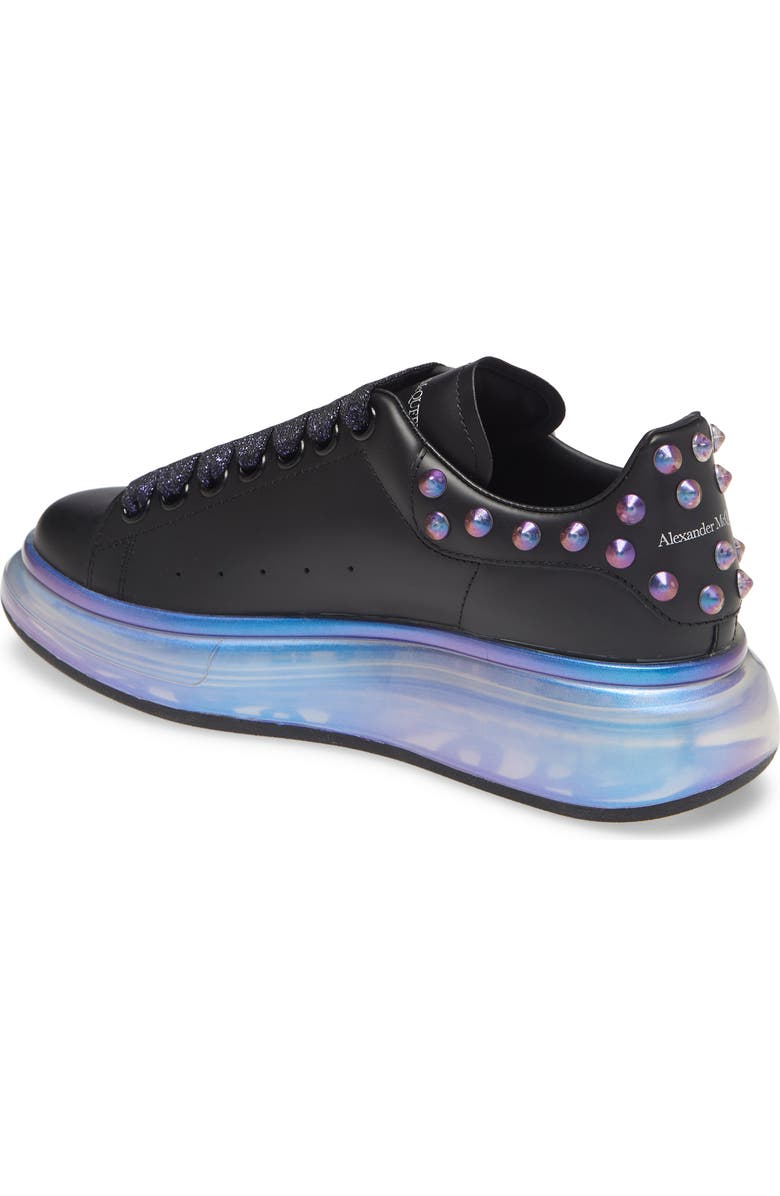 McQueen Alexander McQueen Iridescent Oversize Bubble Sole Platform Sneaker, Alternate, color,