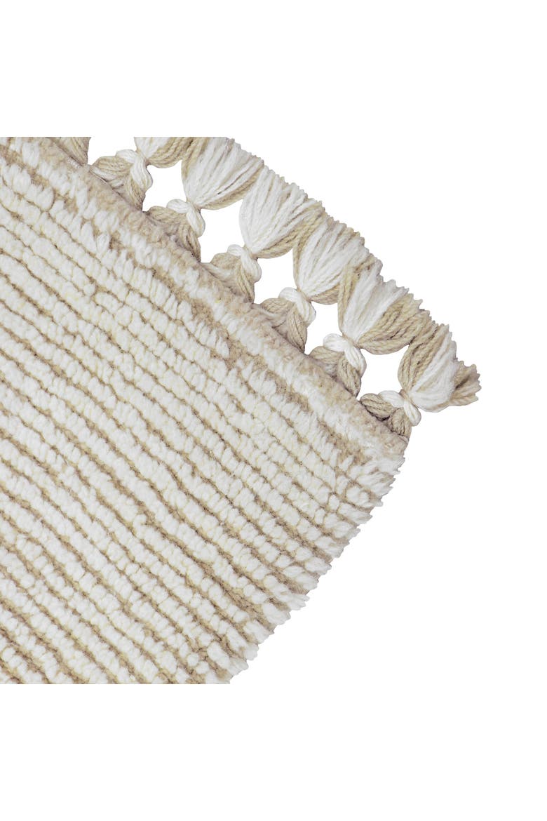 Woolable rug Koa, Alternate, color, Sheep White, Sandstone