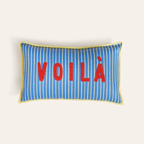 Rajpath Embroidery Polypropylene Cushion 12X20 In