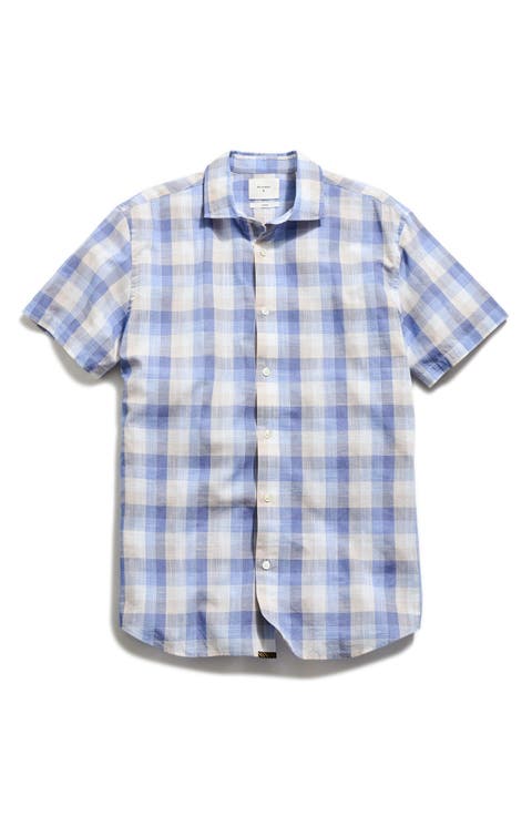 Hutcheson Plaid Short Sleeve Button-Up Shirt