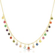 SPHERA MILANO Cubic Zirconia Charm Necklace