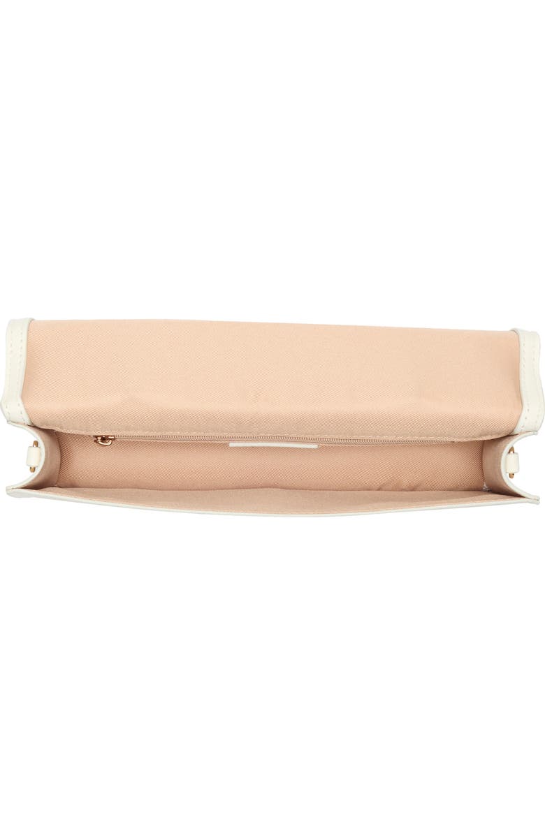 Sam Edelman Corrie Clutch, Alternate, color, Milky White