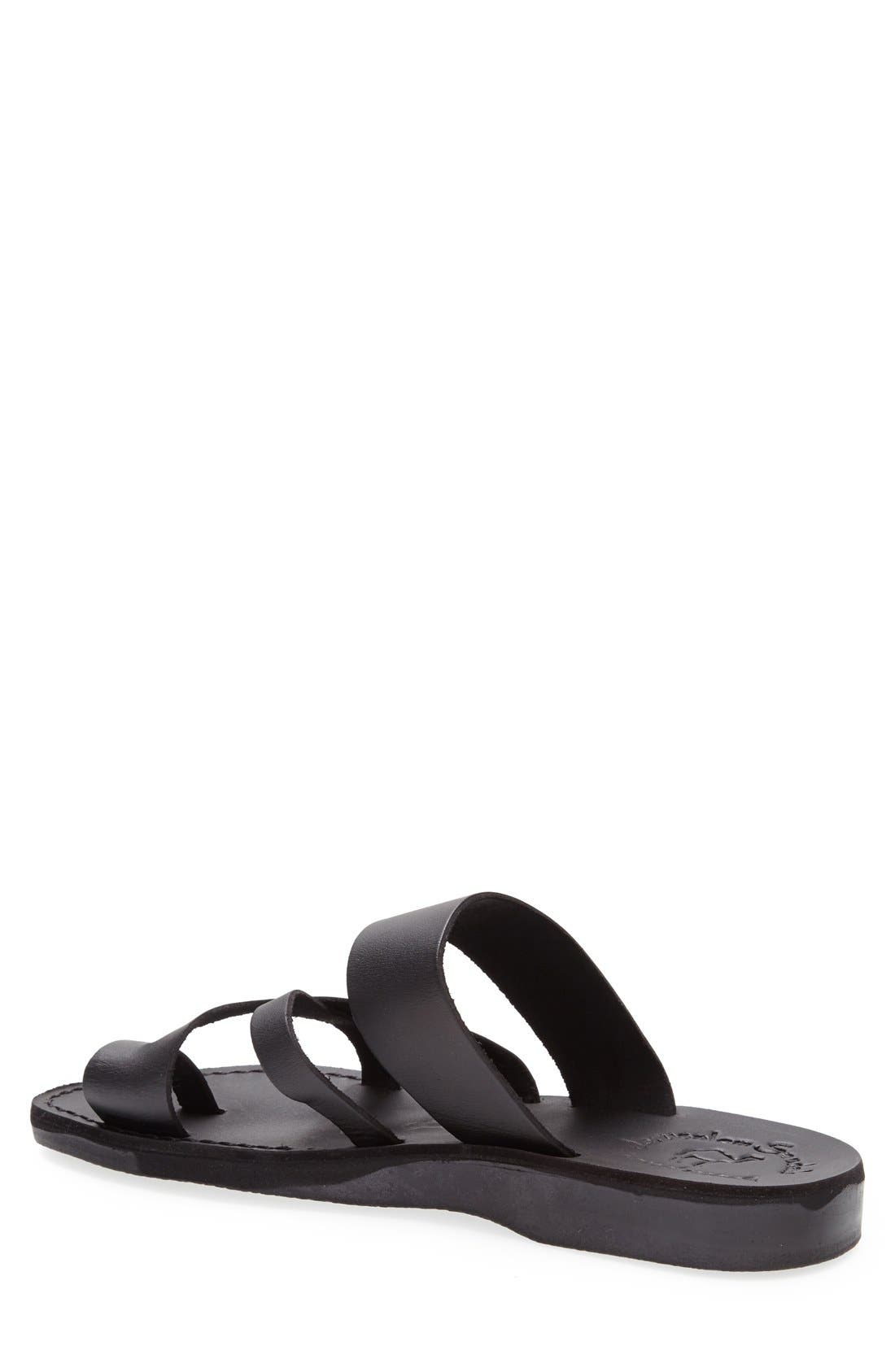 Jerusalem Sandals 'The Good Shepherd' Leather Sandal, Alternate, color, 