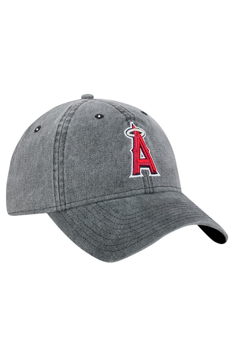 New Era Men's New Era Black Los Angeles Angels Rugged Team 9TWENTY Adjustable Hat, Alternate, color, 