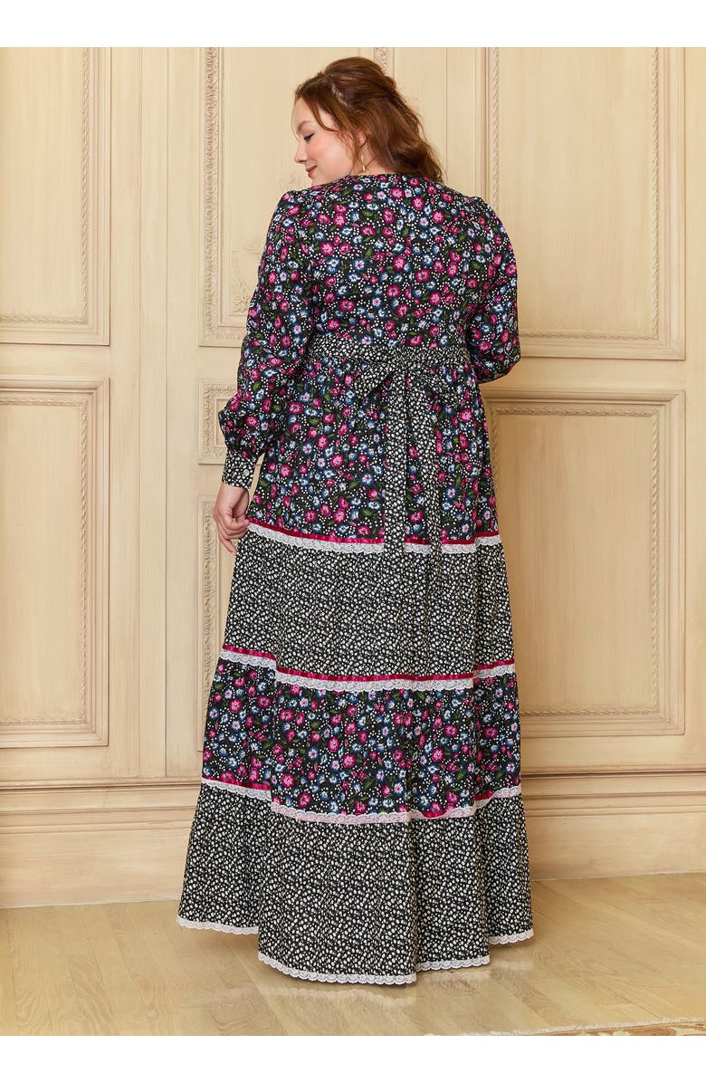 ModCloth Katie Cottagecore Prairie Maxi Dress, ModCloth x Gunne Sax, Alternate, color, Enchanting Bloom