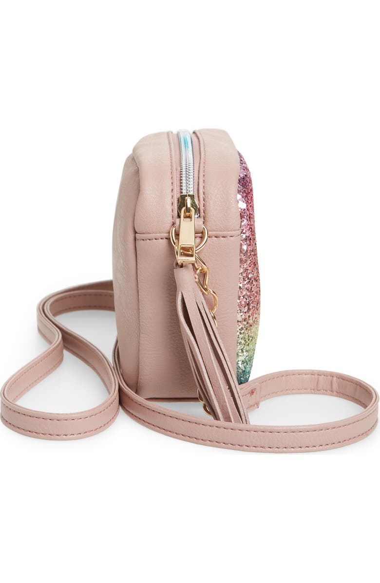 OMG Accessories OMG Glitter Crossbody Bag, Alternate, color,