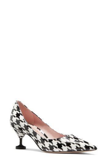 Kate Spade New York Garnish Pointed Toe Pump In Black