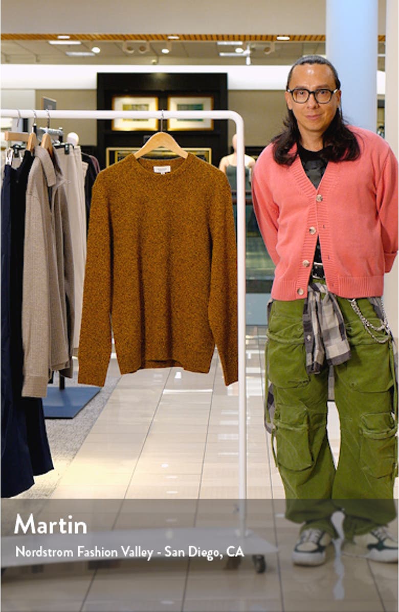 Mouliné Merino Wool Sweater, sales video thumbnail