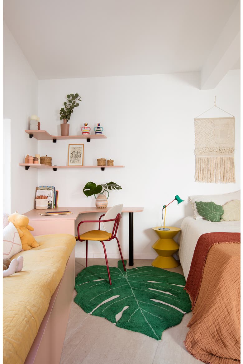 Monstera Leaf Rug, Alternate, color, MONSTERA LEAF