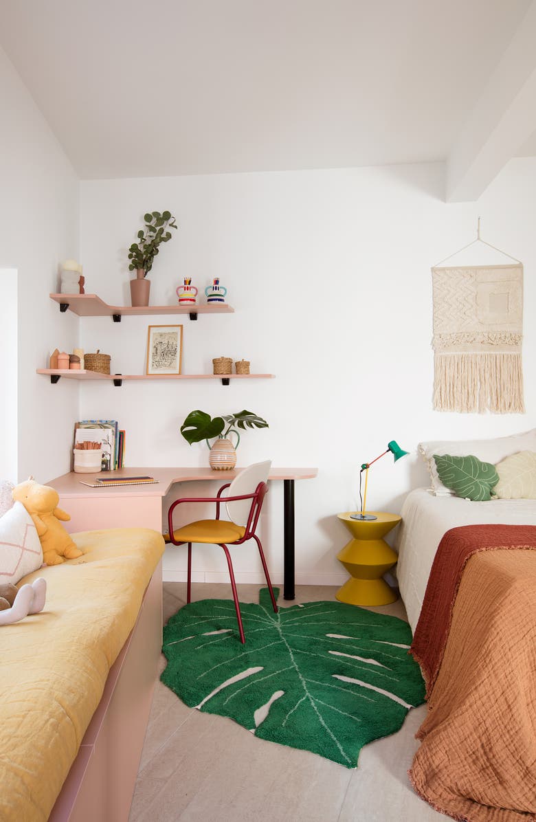 Lorena Canals Monstera Leaf Rug, Alternate, color, Monstera Leaf