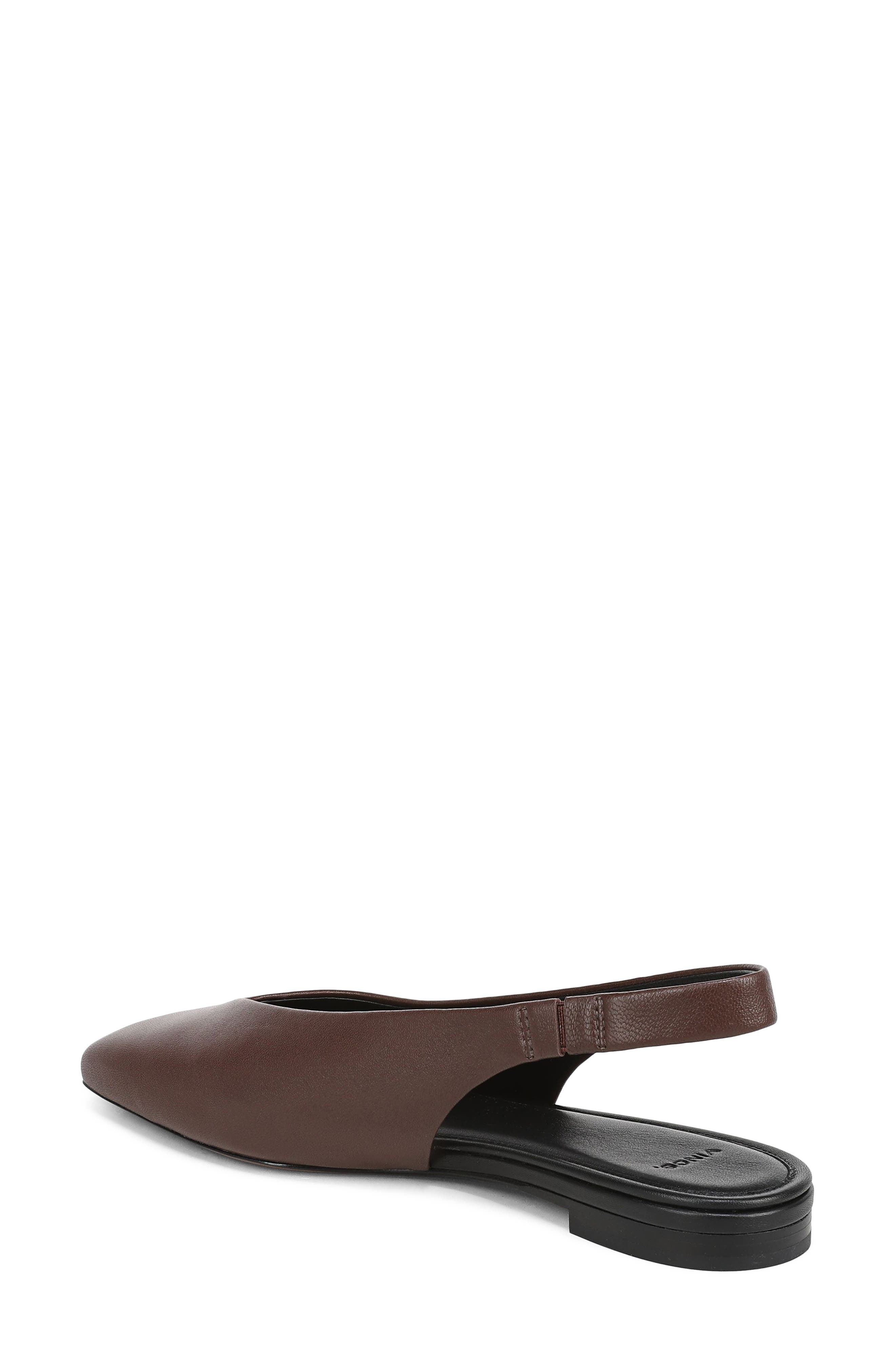 Darlina Slingback Flat, Alternate, color, MOLTON BROWN