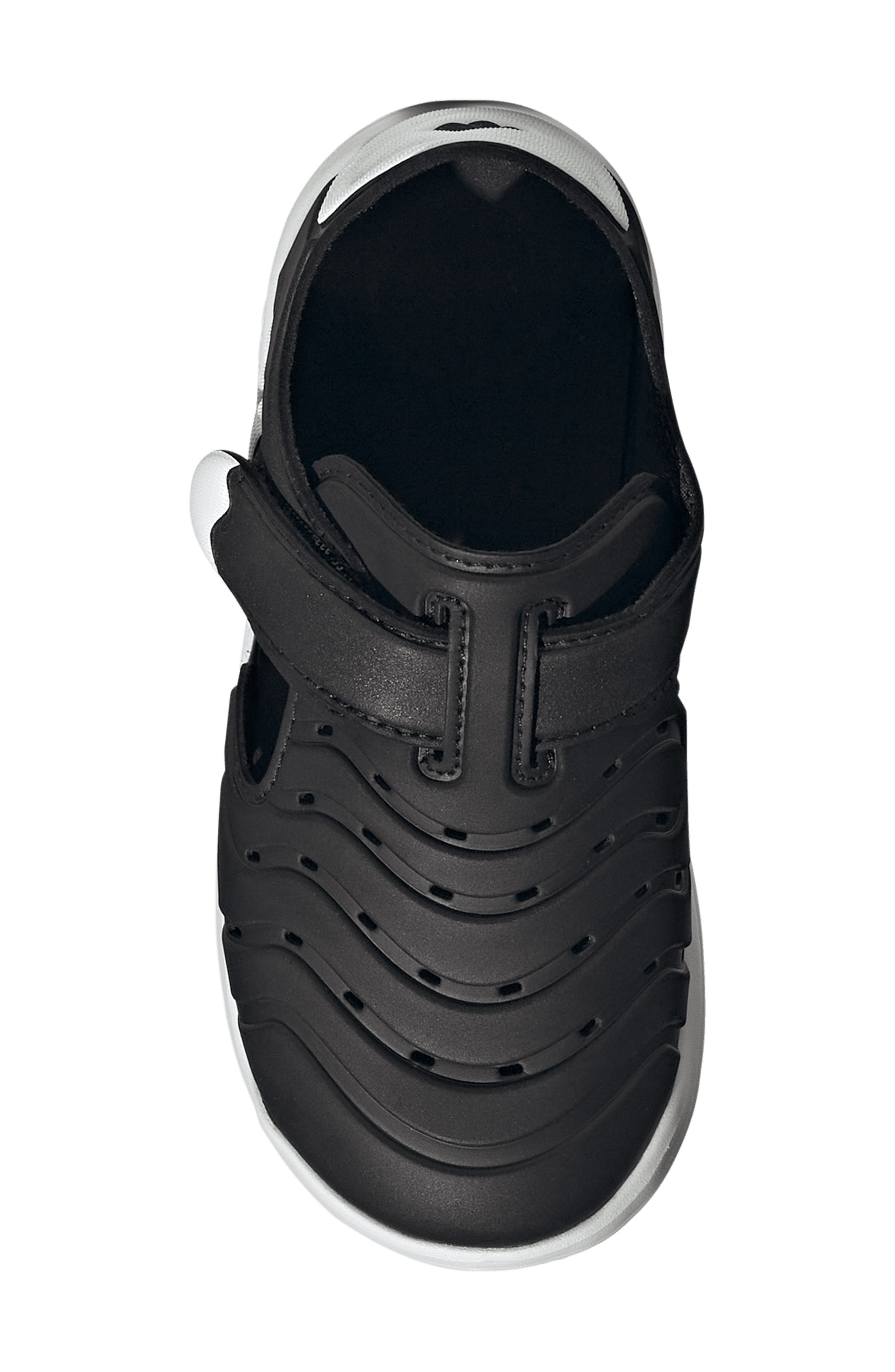 Kids' Water Sandal, Alternate, color, BLACK/ FOOTWEAR WHITE