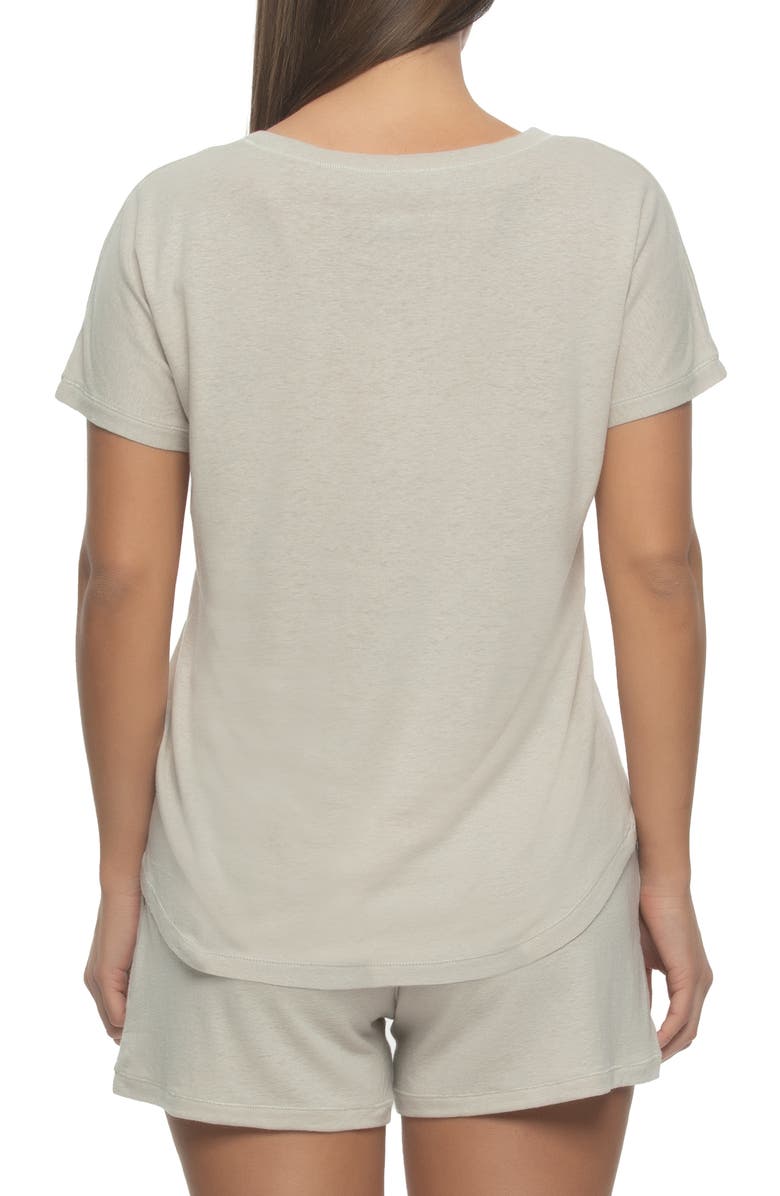 Felina Lauren Short Pajamas, Alternate, color, Pumice Stone