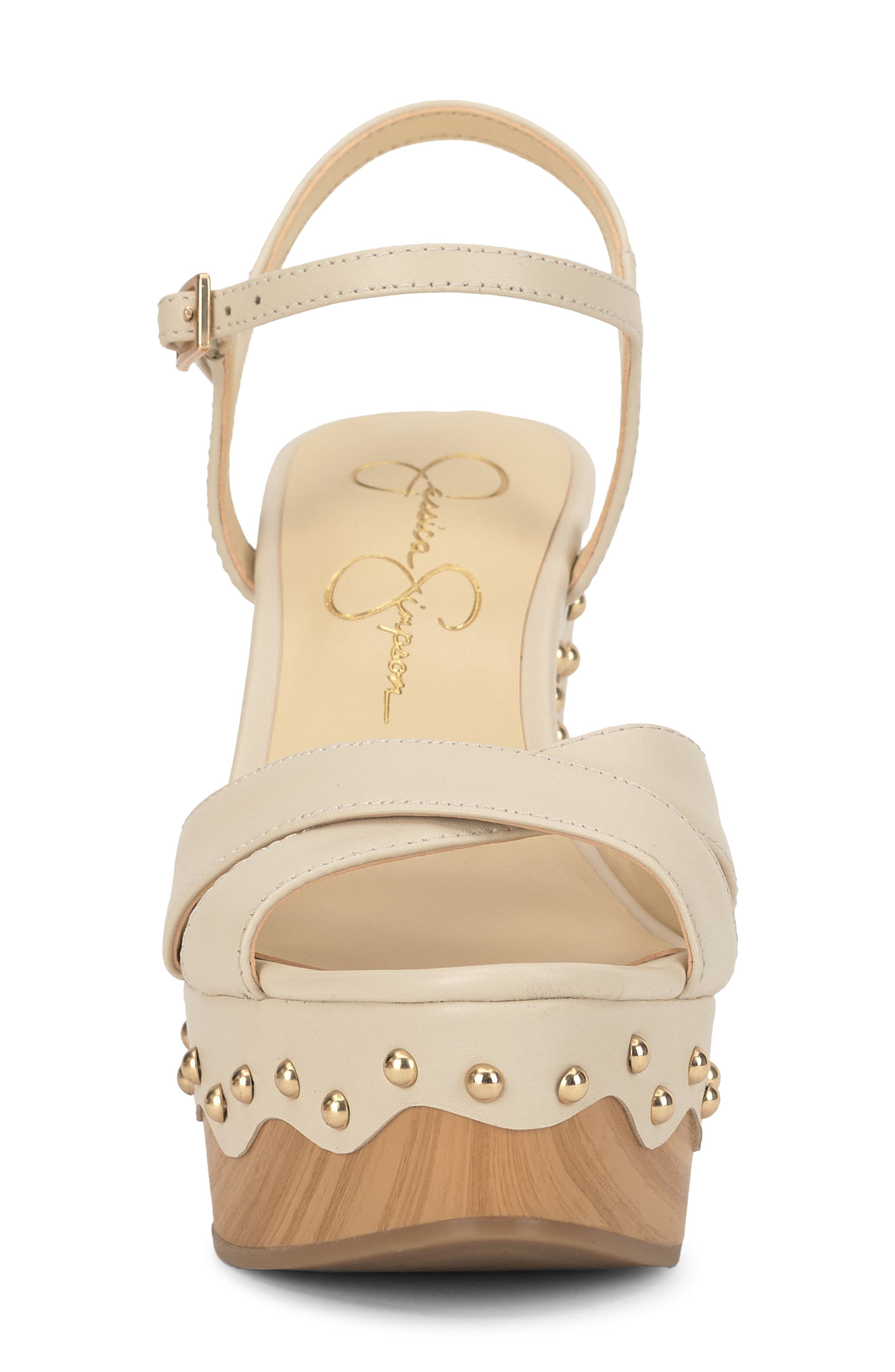 Jessica Simpson Samintia Ankle Strap Platform Sandal, Alternate, color, Natural 04