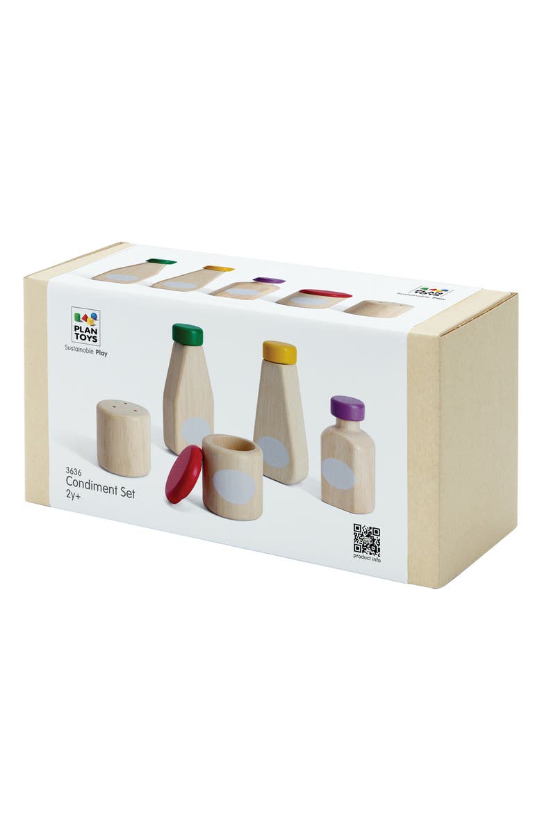PlanToys<sup>®</sup> Condiment Playset, Alternate, color, Assorted