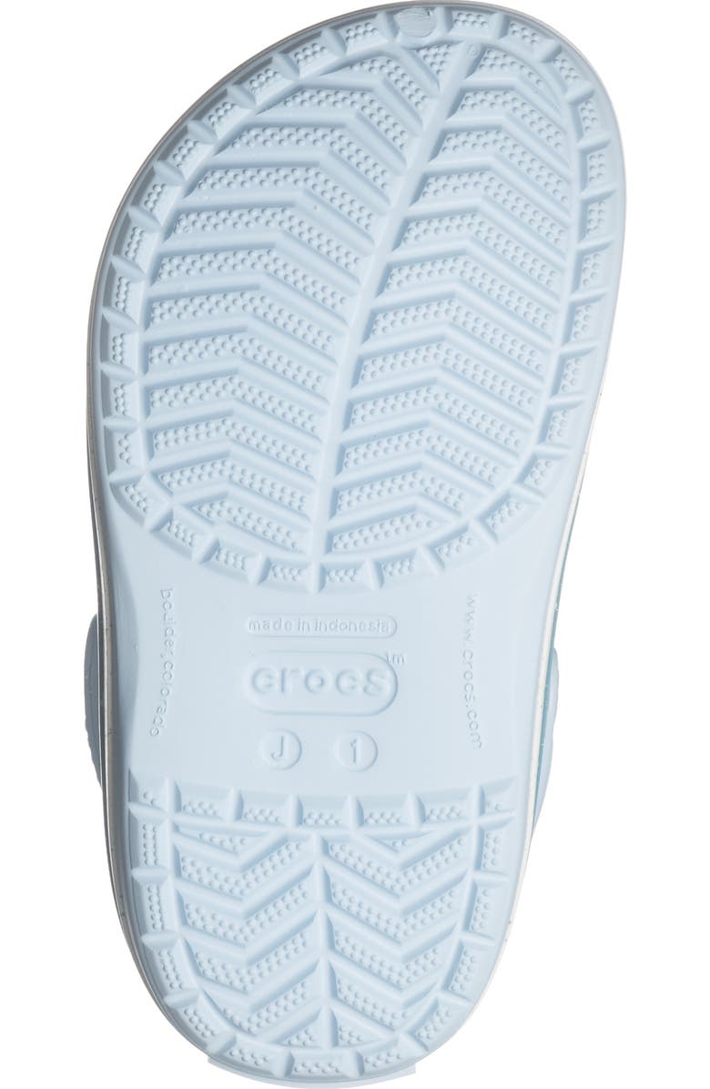 CROCS Kids' Crocband Speckled Band Clogds, Alternate, color, Blue Frost
