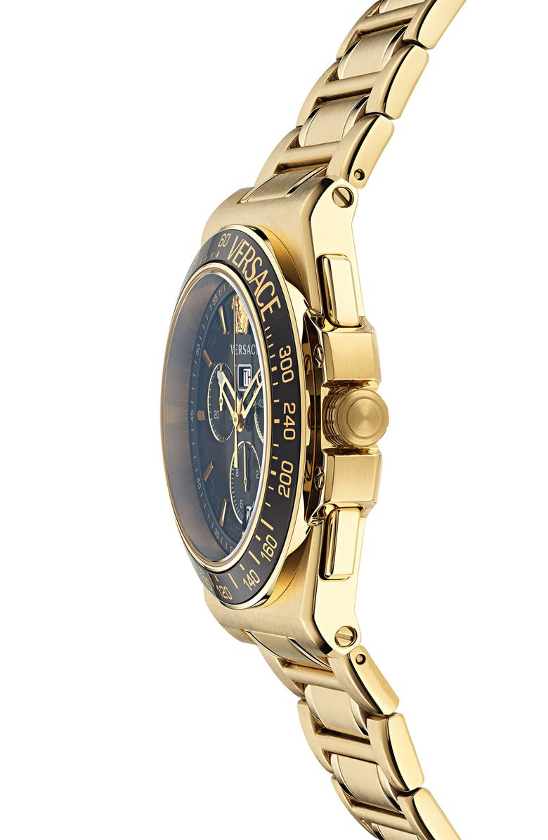 Versace Greca Extreme Chronograph Bracelet Watch, 45mm, Alternate, color, 
