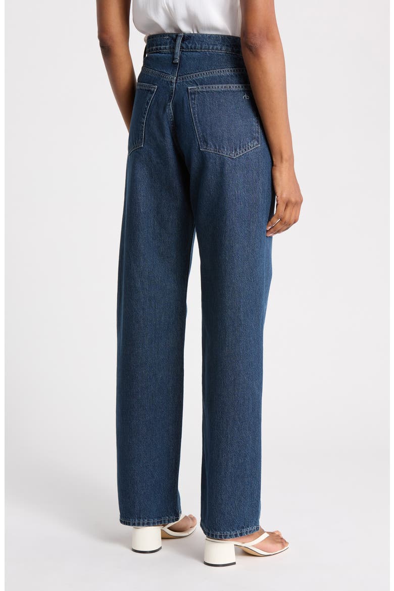 Shannon High Waist Relaxed Straight Leg Jeans, Alternate, color, GRAFTON