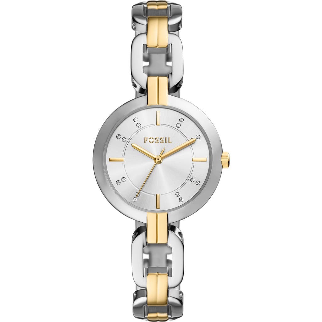 FOSSIL FOSSIL KERRIGAN TWO-TONE BRACELET WATCH, 32MM