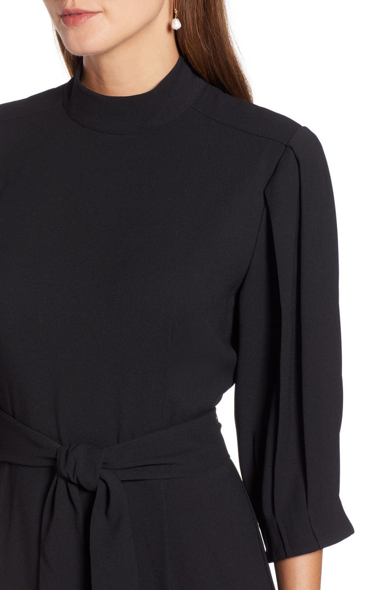 Halogen<sup>®</sup> Tie Waist Dress, Alternate, color, 