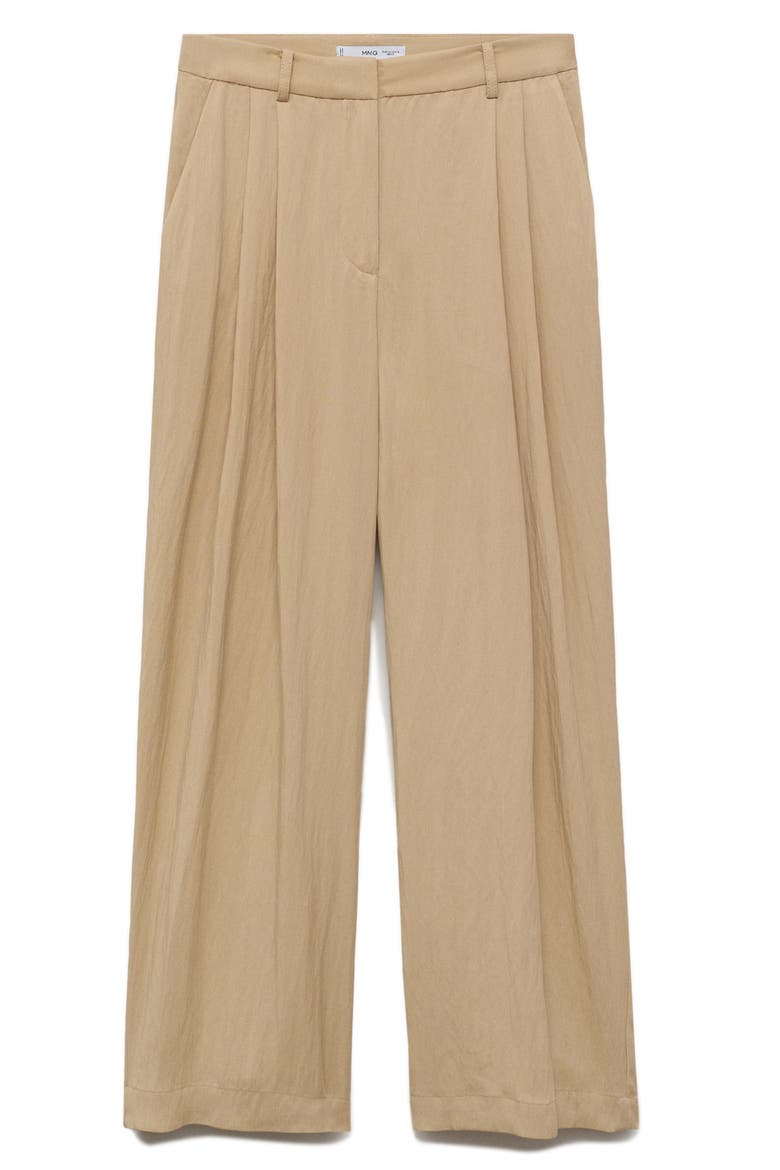 Straight Leg Suit Pants, Alternate, color, BEIGE
