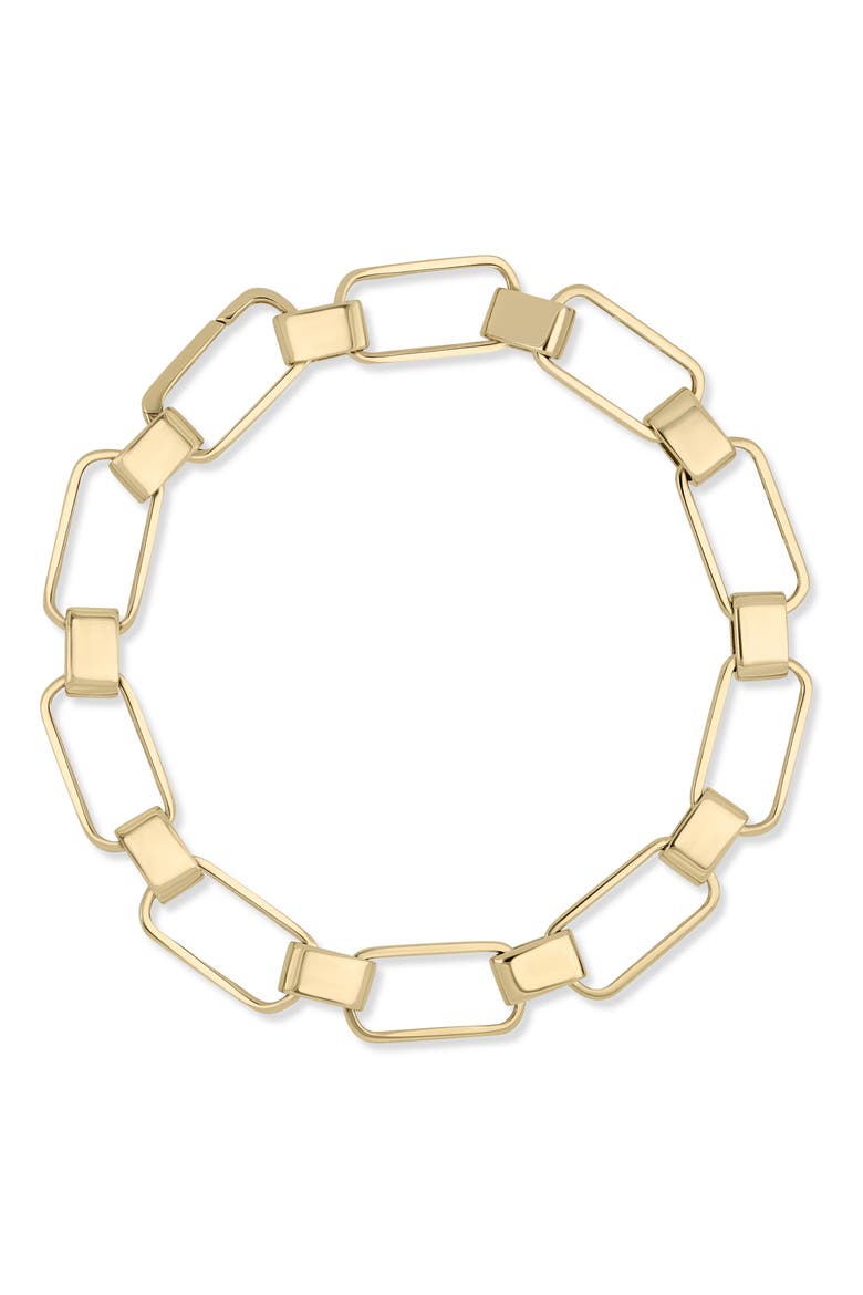 14K Gold Link Chain Bracelet, Main, color, 14K YELLOW GOLD