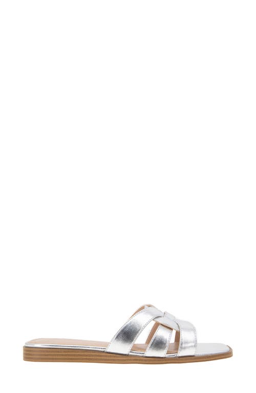 BCBGENERATION BCBGENERATION MELTEM SQUARE TOE SLIDE SANDAL