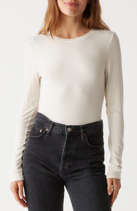 Finn Rib Crewneck Top