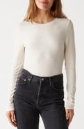 Michael Stars Finn Rib Crewneck Top