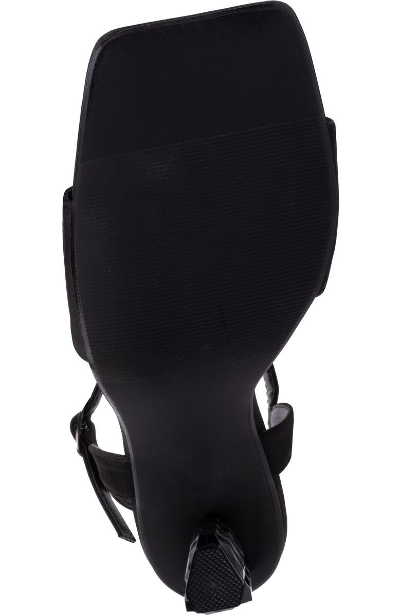 LADY COUTURE Rhinestone Ankle Strap Sandal, Alternate, color,