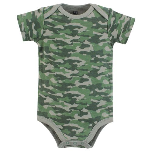 Hudson Baby Cotton Bodysuits 3-pack In Multi