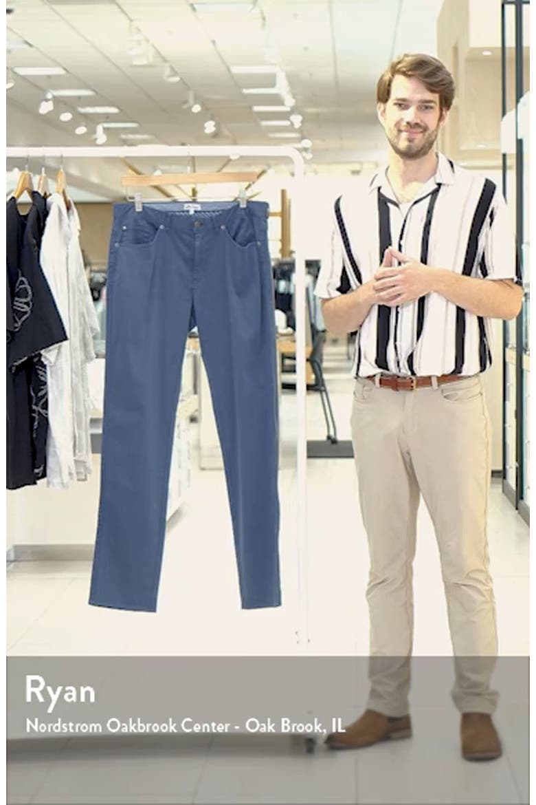 Ultimate 5-Pocket Straight Leg Sateen Pants video