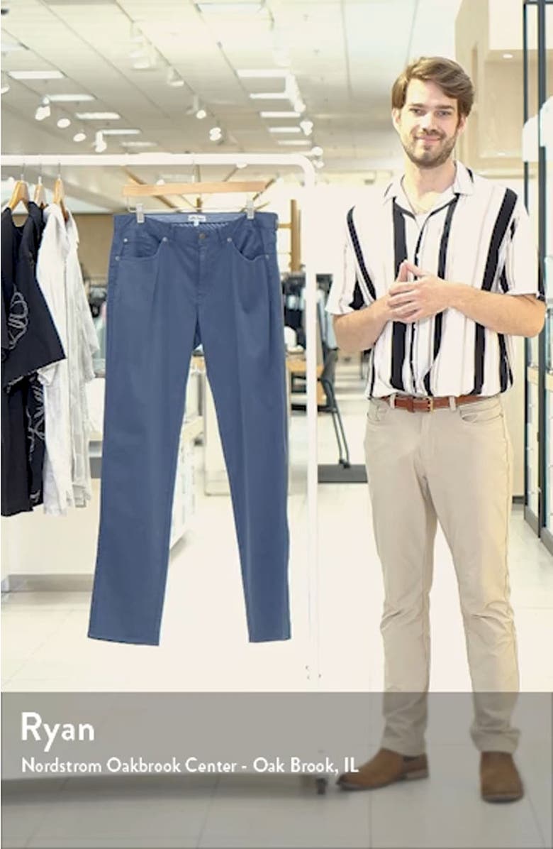 Ultimate 5-Pocket Straight Leg Sateen Pants, sales video thumbnail