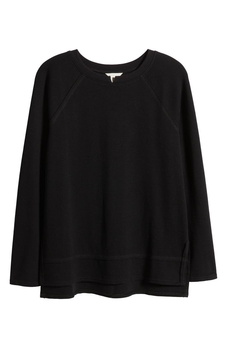 Caslon<sup>®</sup> Split Neck Thermal Top, Alternate, color, 