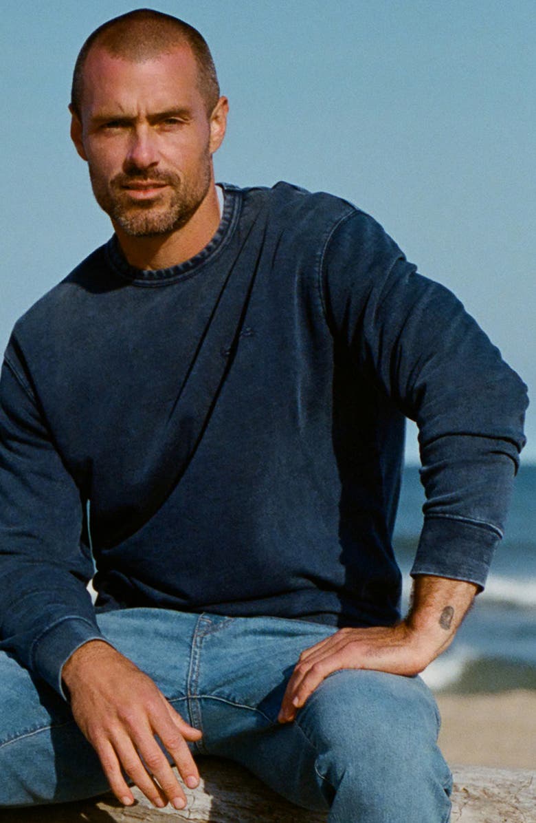 Fair Harbor Saltaire Sweatshirt, Alternate, color, Navy