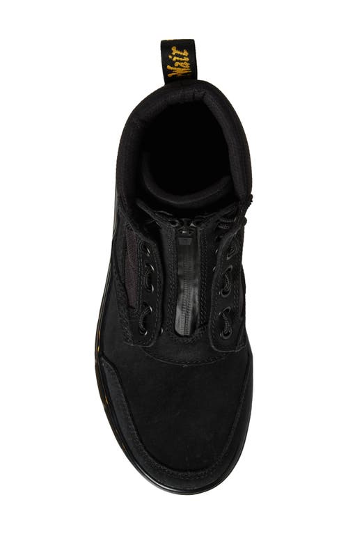 Dr. Martens' Dr. Martens Combs Jungle Zip Lug Sole Boot In Black