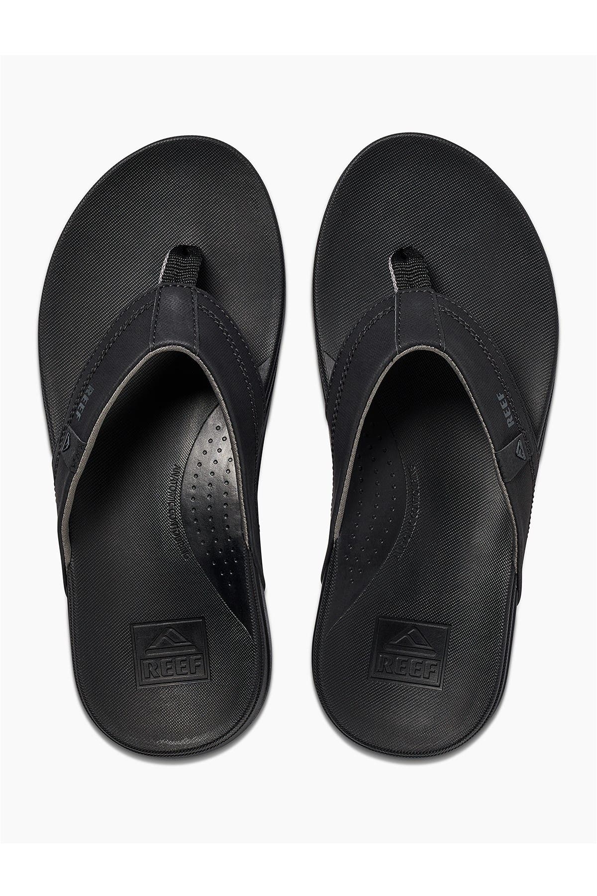 Reef Cushion Spring Flip Flop, Alternate, color, Black/Grey