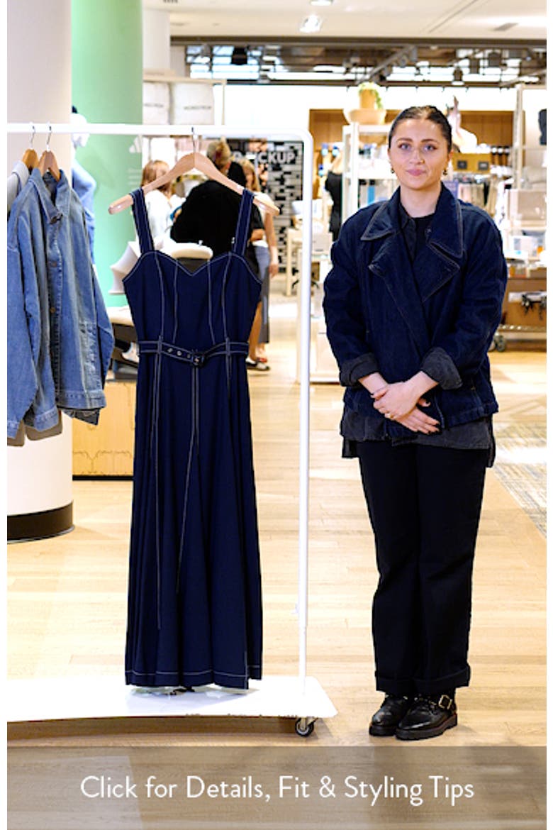 Ariena Belted Maxi Dress video