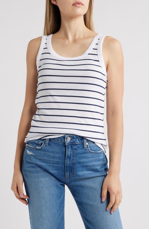 Women's Caslon® Striped Tops | Nordstrom