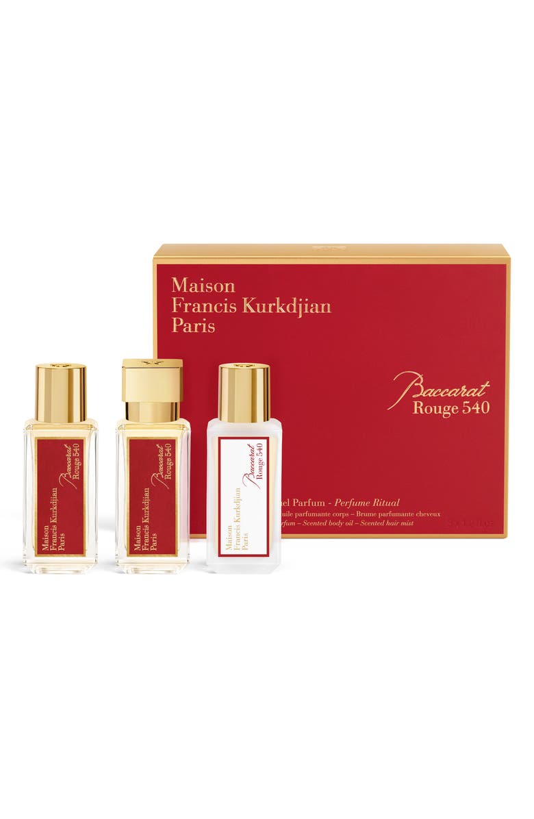 Maison Francis Kurkdjian Baccarat Rouge 540 Fragrance Ritual Set, Main, color,