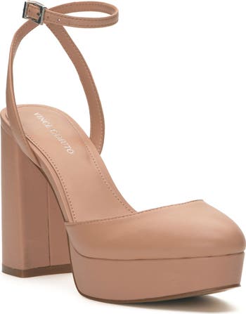 Patrissya Ankle Strap Platform Pump