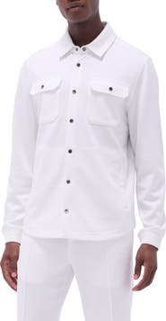 Bugatchi Soft Touch Knit Shirt Jacket