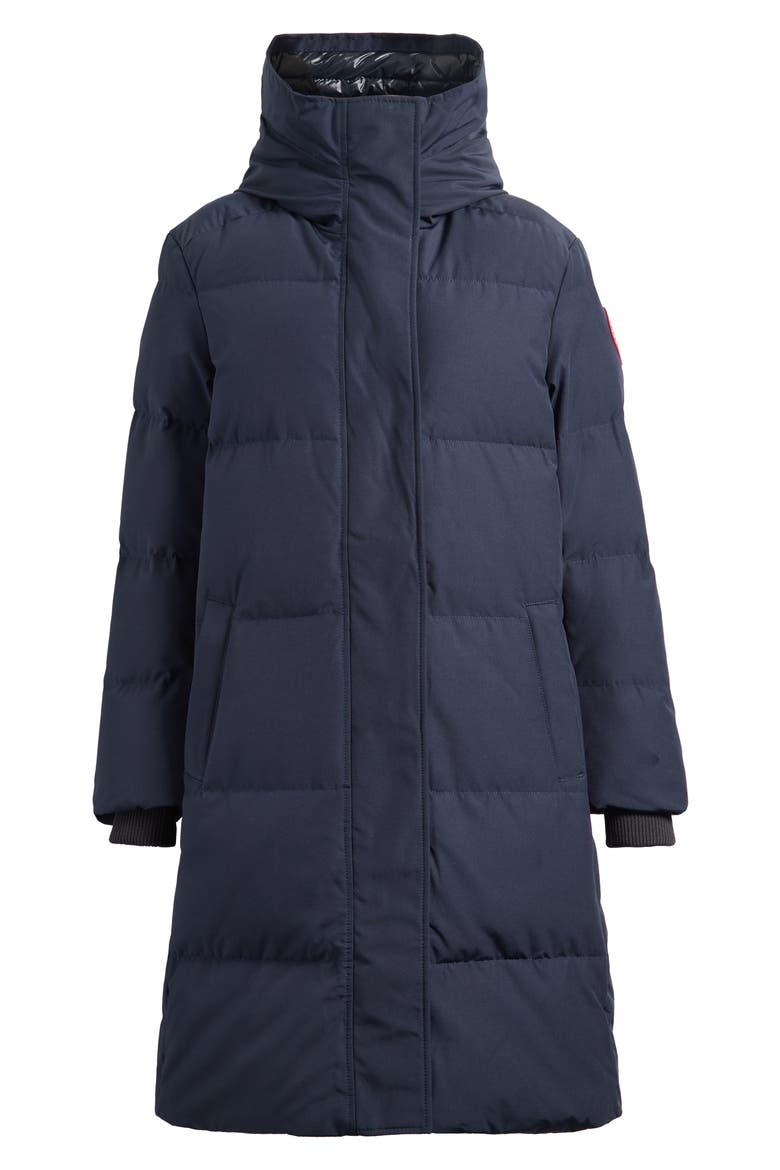 Louise Water Repellent Parka, Main, color, NOCTURNE - NOCTURNE