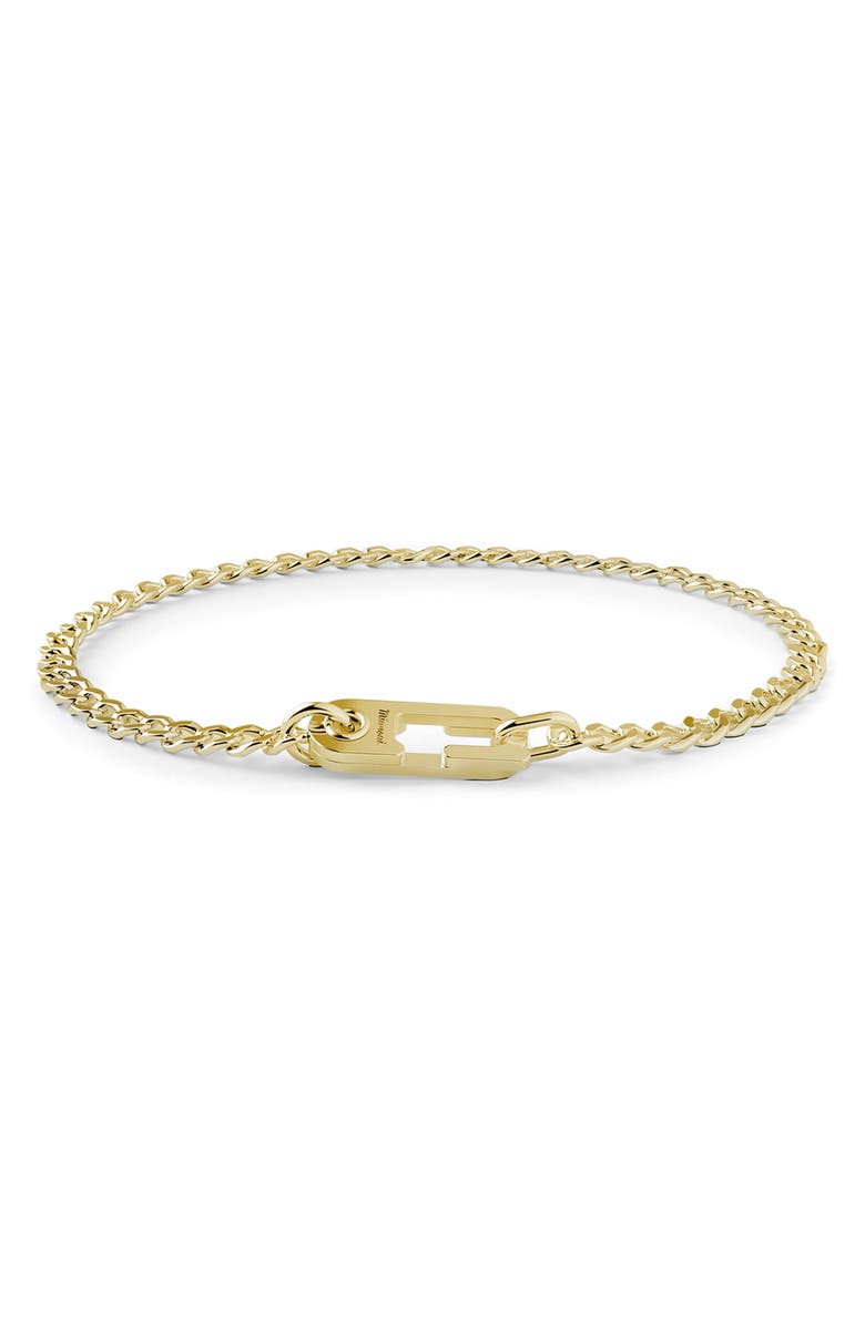 Miansai Men's Annex Vermeil Cuban Chain Bracelet, Main, color,