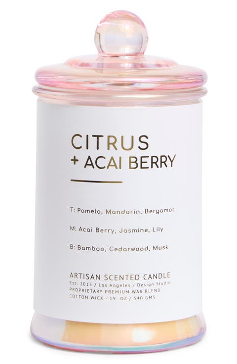 Citrus & Acai Berry Lab Jar Candle